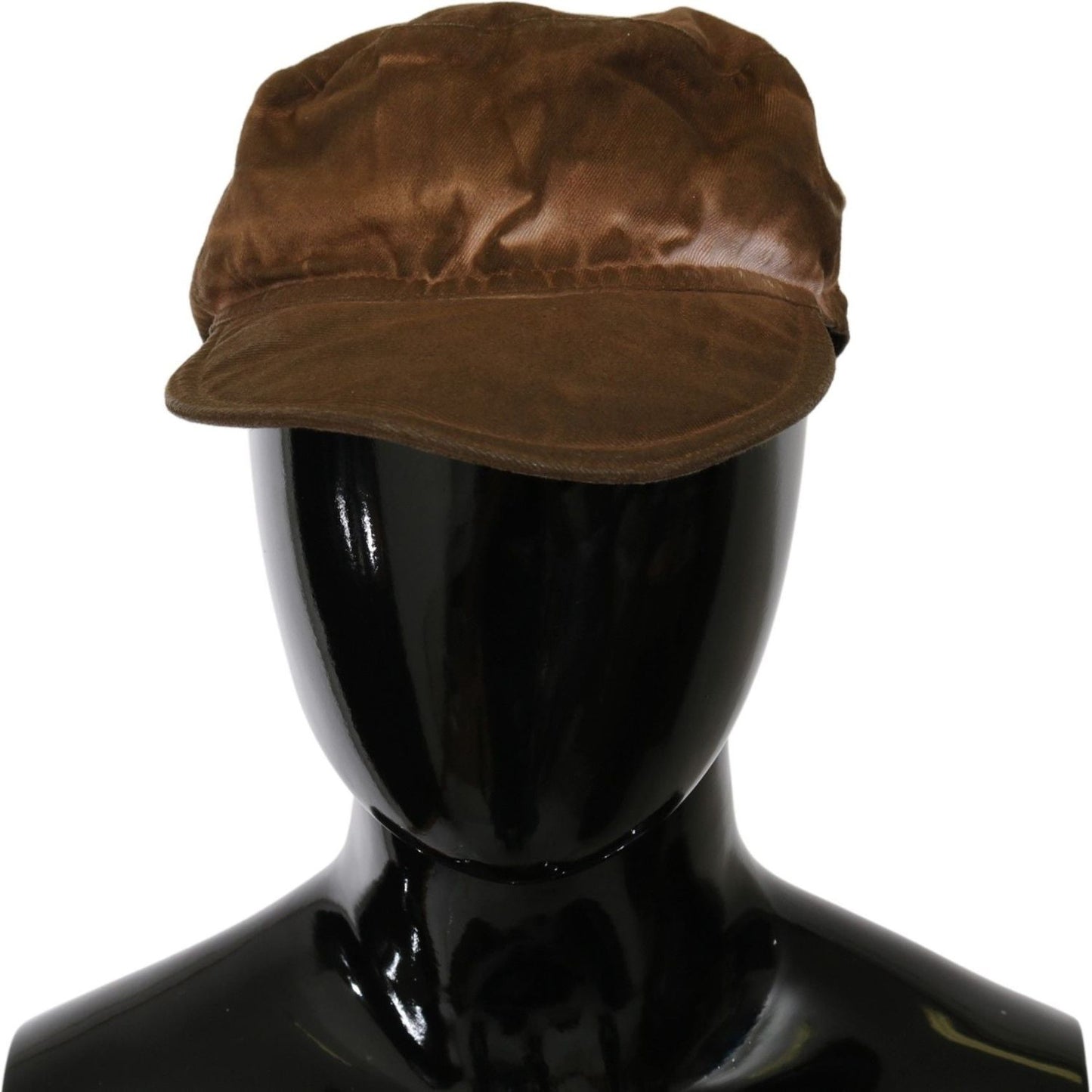 Costume National Brown Newsboy Beret Cabbie Fedora Hat HAT20002-57