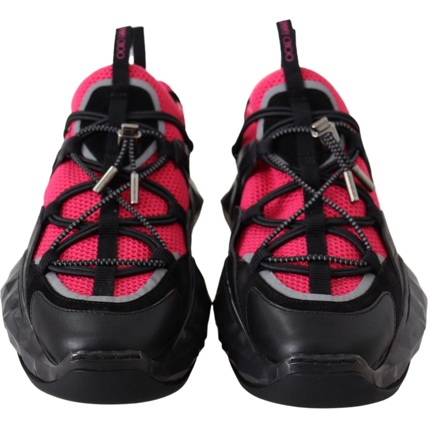 Jimmy Choo Diamond Black Pink Sneakers