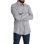 Dolce & Gabbana Checkered Slim Fit Cotton Dress Shirt Dolce & Gabbana Dark Gray