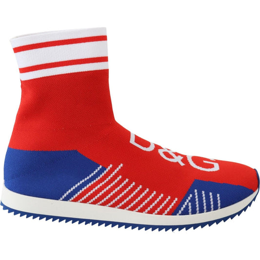 Dolce & Gabbana Chic SORRENTO Casual Socks Sneakers Dolce & Gabbana Midnight Blue