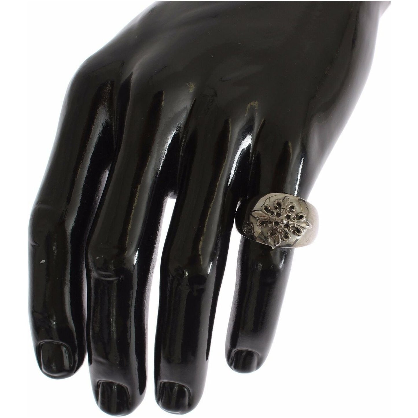 Nialaya Silver 925 Sterling Authentic Crest Ring