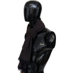 Missoni Elegant Cashmere Unisex Fringed Scarf Missoni Black
