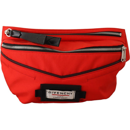 Givenchy Red Polyamide Downtown Large Bum Belt Bag