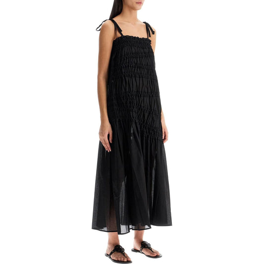 Tory Burch midi smock point dress in Dresses Tory Burch Rosy Brown