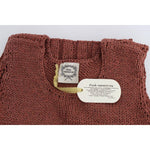 PINK MEMORIES Red Cotton Blend Knitted Sleeveless Sweater SIG30254-1