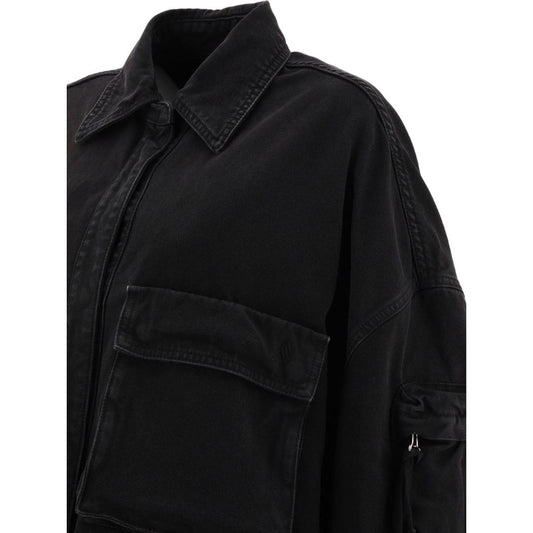 The Attico Coats Black Jackets The Attico Black