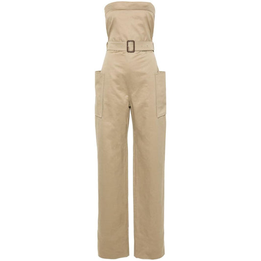 Saint Laurent  Dresses Beige Jumpsuits Saint Laurent Rosy Brown