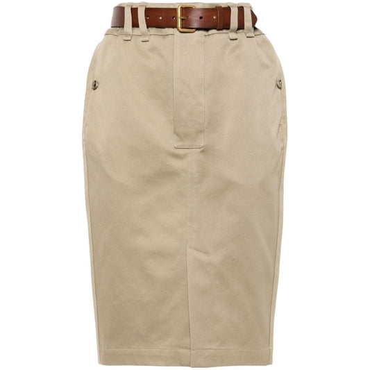 Saint Laurent  Skirts Beige Skirts Saint Laurent Tan