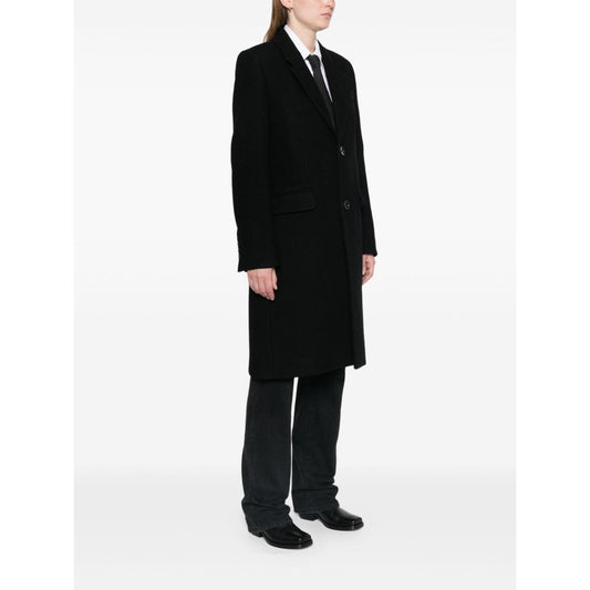 Ami Paris Coats Black Jackets Ami Paris Black