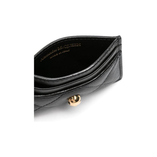 Alexander McQueen Wallets Black Wallets Alexander Mcqueen Black