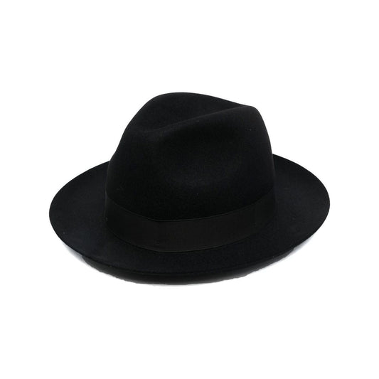 Borsalino Hats Black Scarves Hats & Gloves Borsalino Black