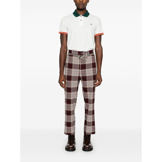 Vivienne Westwood Trousers Red Trousers Vivienne Westwood White Smoke