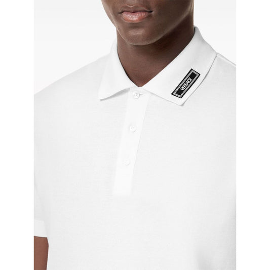 Versace 90s Logo polo shirt 10139061A112761W010