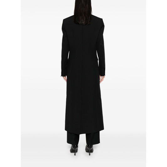 Coperni Coats Black Jackets Coperni White Smoke