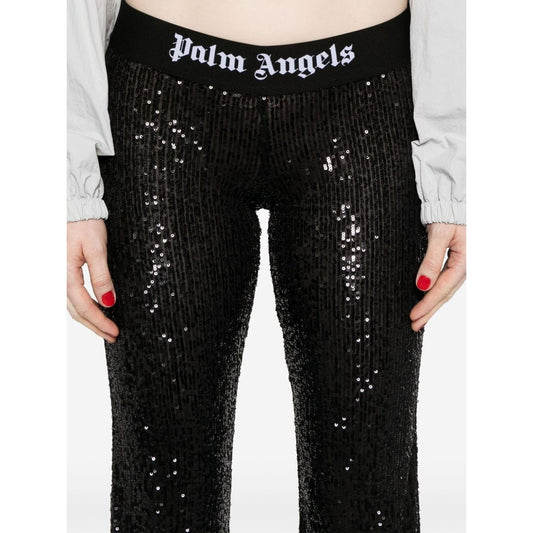 Palm Angels Trousers Black Trousers Palm Angels Black