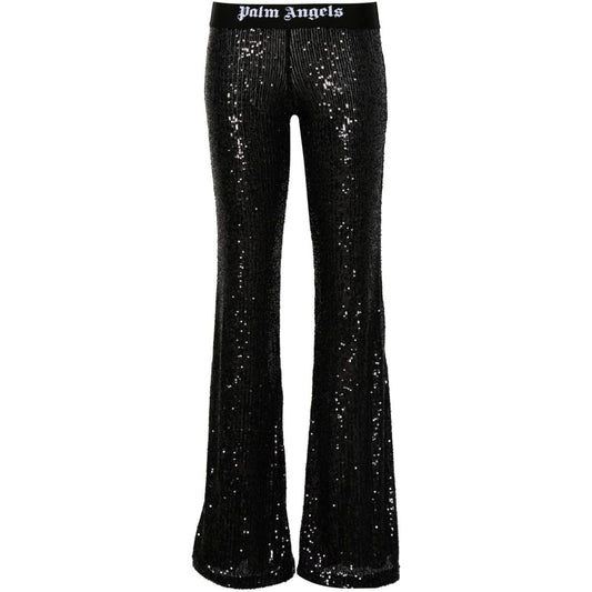 Palm Angels Trousers Black Trousers Palm Angels Black