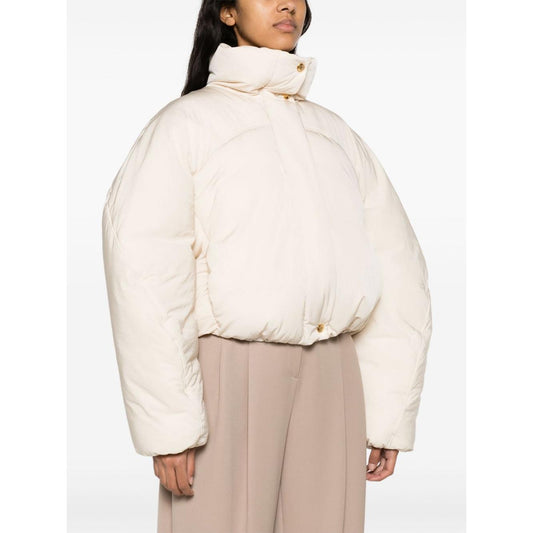 JACQUEMUS Coats White Jackets JACQUEMUS Antique White