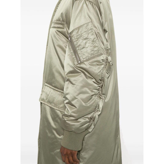 Stand Studio Coats Green Jackets Stand Studio Light Gray