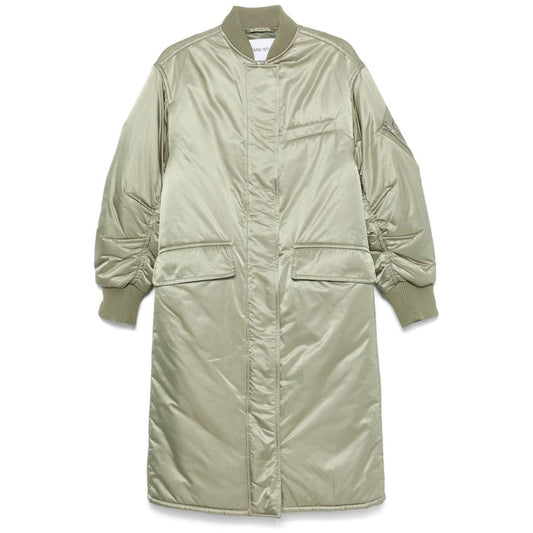 Stand Studio Coats Green Jackets Stand Studio Dark Gray