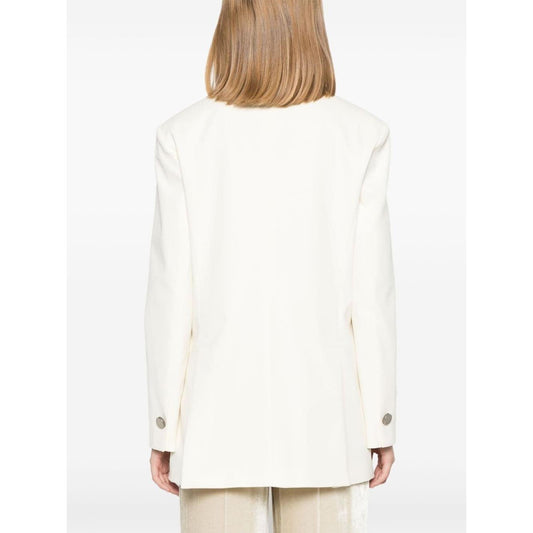 Parosh Jackets White Jackets Parosh White Smoke