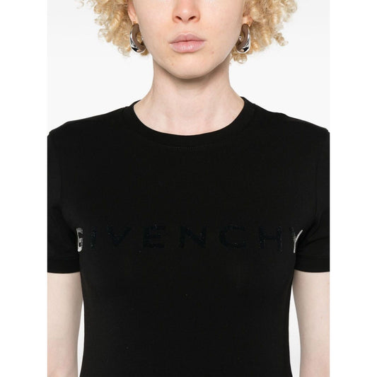 Givenchy T-shirts and Polos Black Topwear Givenchy Light Gray