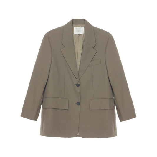 STUDIO NICHOLSON Jackets Brown Jackets Studio Nicholson Dim Gray