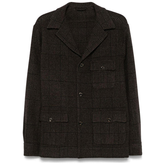 FINAMORE 1925 NAPOLI Jackets Brown Jackets Finamore 1925 Napoli Black