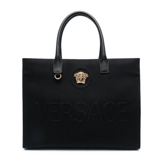 Versace large La Medusa tote bag Shopper Versace Black