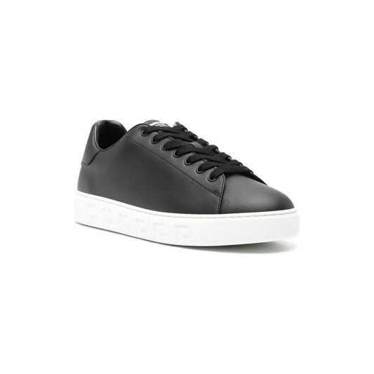 Versace greca faux leather sneakers Sneakers Versace Dark Slate Gray