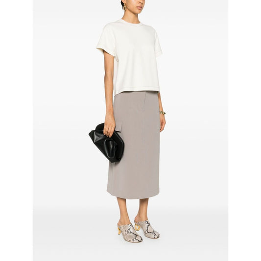Themoire' Tia clutch bag Clutches Themoire' White Smoke
