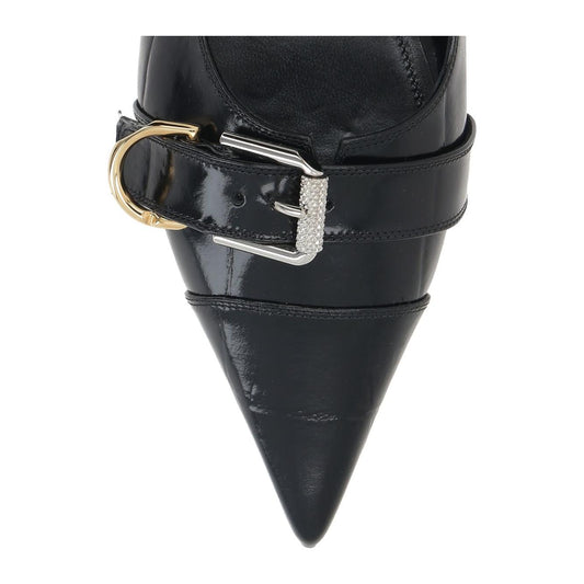 Givenchy Voyou Ballerinas Flat Shoes Givenchy Dark Slate Gray
