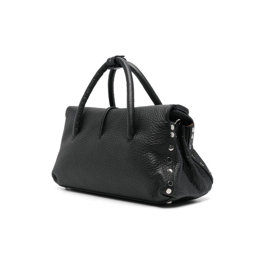 Zanellato Dotta Centauro Small Tote Bag Handbag Zanellato Dark Slate Gray