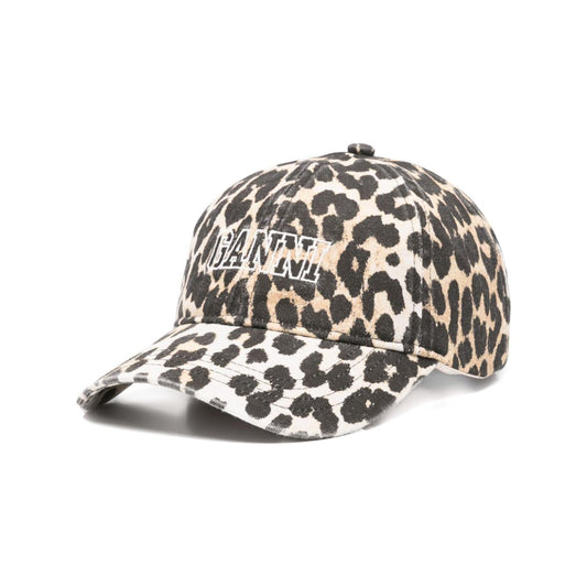 GANNI Hats Brown Scarves Hats & Gloves Ganni Dim Gray