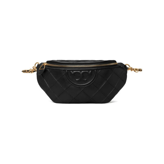 Tory Burch Fleming Soft Convertible Waist Bag Belt bags Tory Burch Black