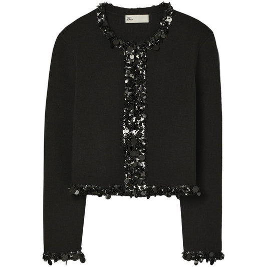 Tory Burch Sweaters Black Topwear Tory Burch Black