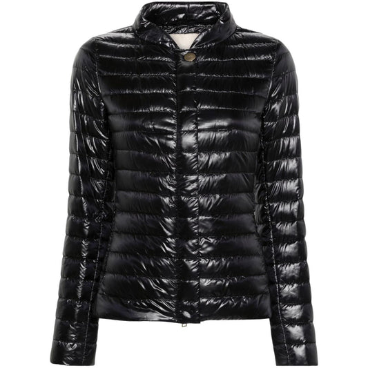 Herno Coats Black Jackets Herno Black
