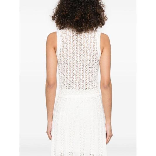 Zimmermann Top White Topwear Zimmermann Beige