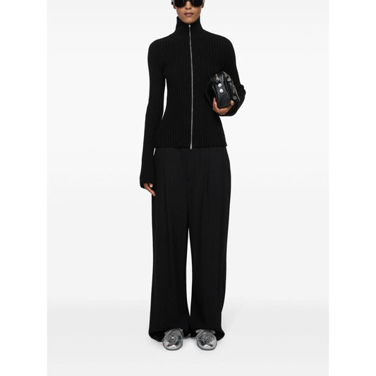 Acne Studios Zipped cardigan Topwear Acne Studios Black