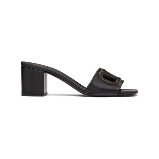 Valentino Garavani 60mm VLogo Signature leather sandals