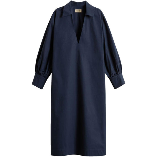 Woolrich Midi Tunic Dress Dresses Woolrich Dark Slate Gray
