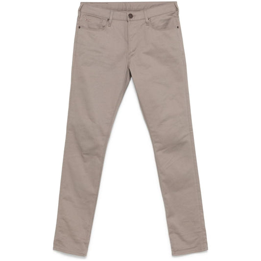 Emporio Armani slim jeans with logo plaque Jeans Emporio Armani Rosy Brown