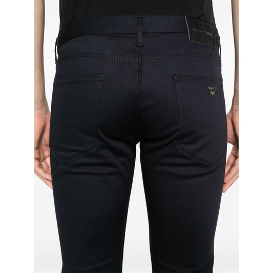 Emporio Armani logo-plaque slim-fit Jeans Jeans Emporio Armani Light Gray