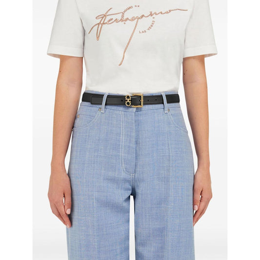 Ferragamo Belts Black Belts Ferragamo Light Gray