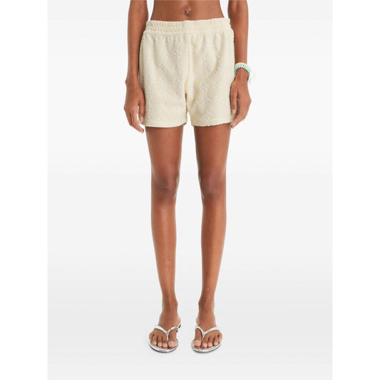 Tory Burch Shorts Ivory Short trousers Tory Burch White Smoke