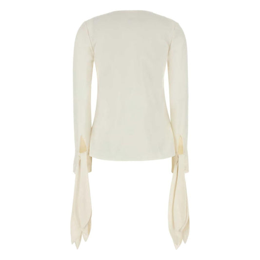 Givenchy Top White Topwear Givenchy Light Gray