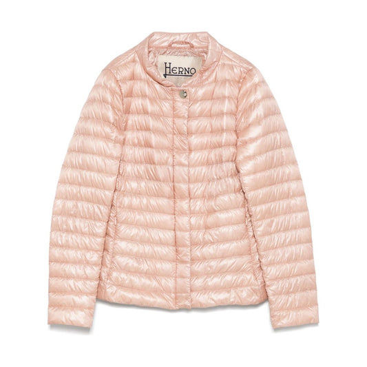 Herno Coats Pink Jackets Herno Wheat