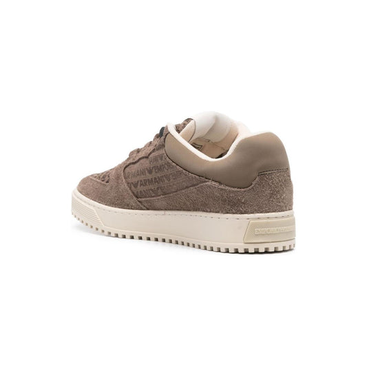 Emporio Armani Sneakers Brown Sneakers Emporio Armani Dim Gray