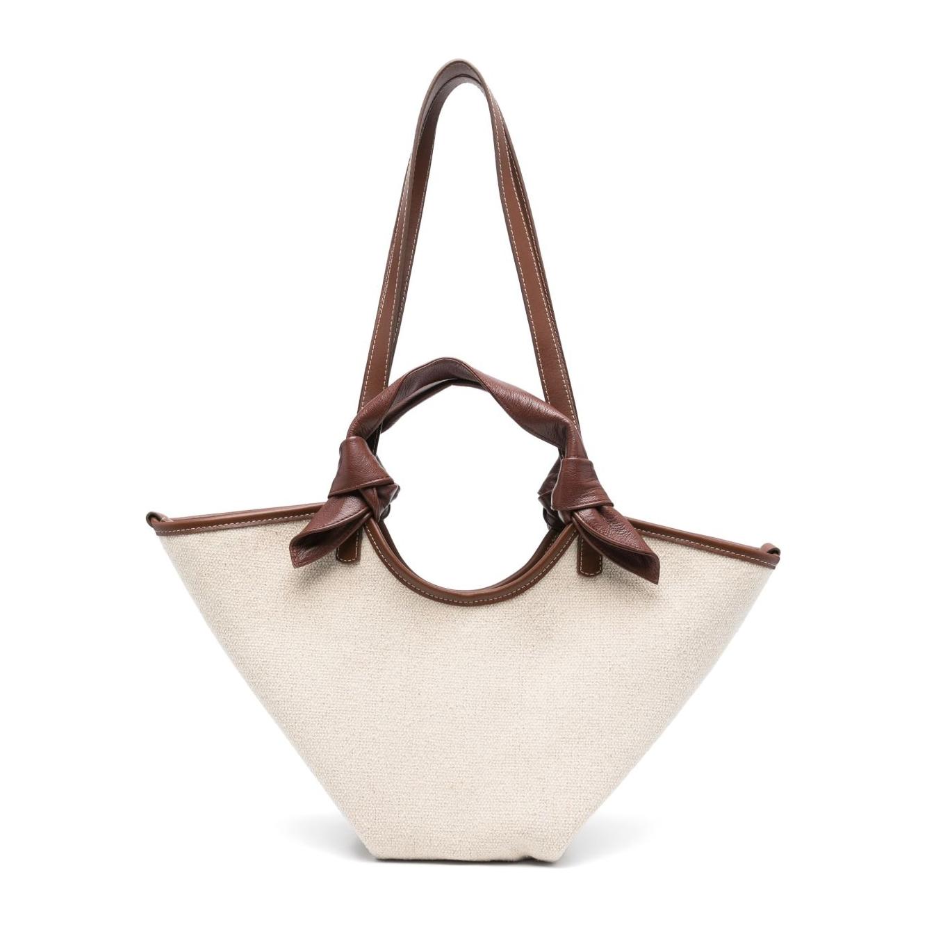 Front view with bag zipped and handles upright.