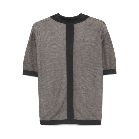 Emporio Armani logo patch polo Topwear Emporio Armani Dim Gray