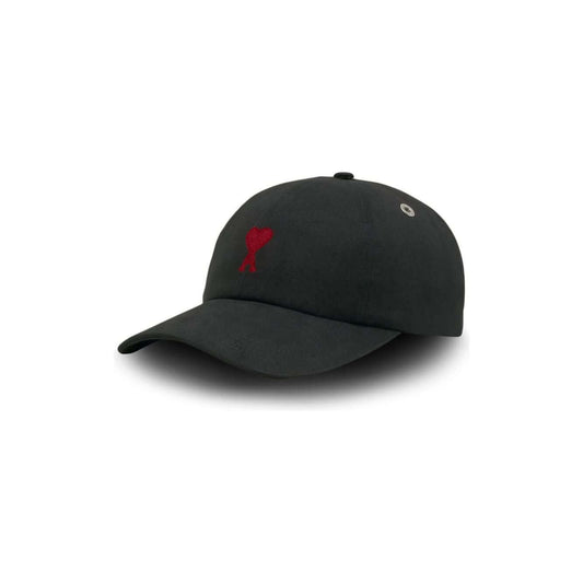 Ami Paris Ami De Coeur cotton baseball cap